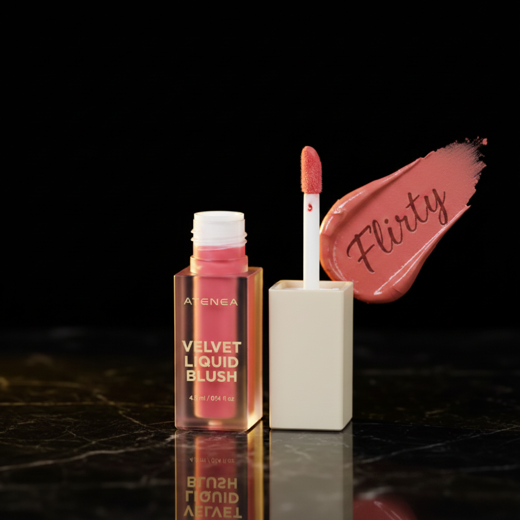 Flirty - Producto abierto + swatch