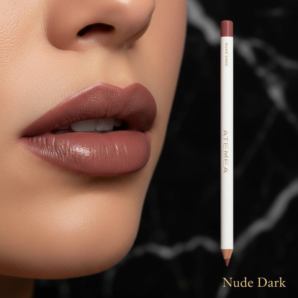 Nude Dark - Solo labios + lápiz